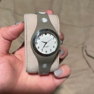 Kate Spade - Grey with White Polka Dot Watch